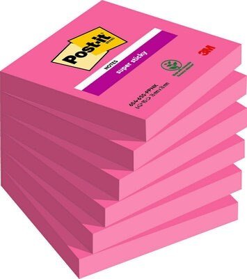 Post-it SS-Notes 76x76 Pink 6stk